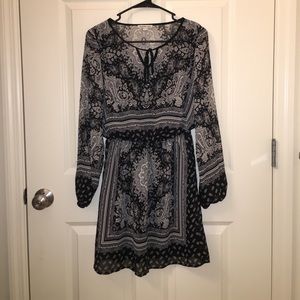 Black and White Dress